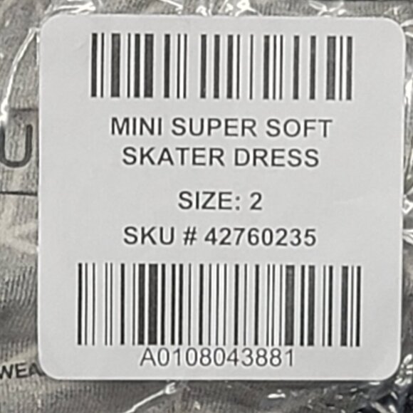 NWT Torrid 2 Spider Web Black Mini Super Soft Skater Dress 2X 18 20 - Picture 8 of 9